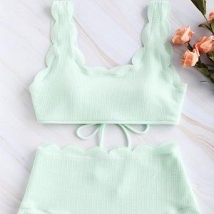 Zaful Mint Green Bikini